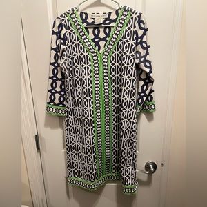 Gretchen Scott patterned tunic dress
